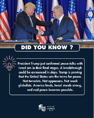 Trump Puts America Back in Charge of Middle East Peace Trump Puts America Back in Charge of Middle East Peace