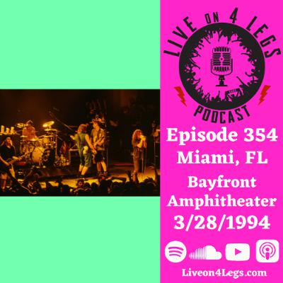 Episode 354: Miami, FL - 3/28/1994 Episode 354: Miami, FL - 3/28/1994
