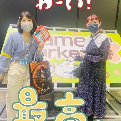 ゲームマーケット2024春 待機列並び中!唐突にゲムマ初来店ご家族とトーク♡ ゲームマーケット2024春 待機列並び中!唐突にゲムマ初来店ご家族とトーク♡