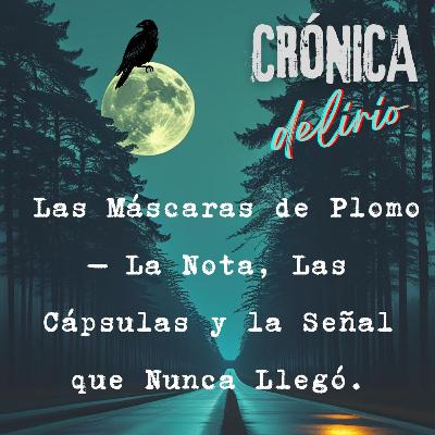 3.7. Las Máscaras de Plomo — La Nota, Las Cápsulas y la Señal que Nunca Llegó