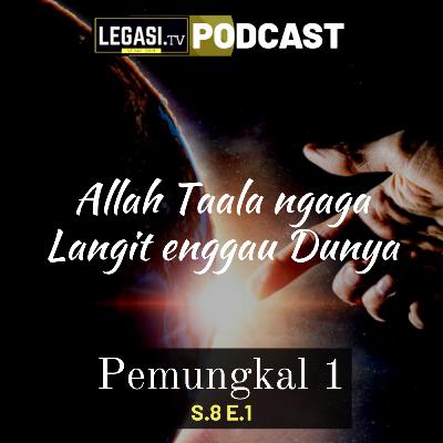 Pemungkal 1 Allah Taala Ngaga Langit enggau Dunya (Jako Iban)