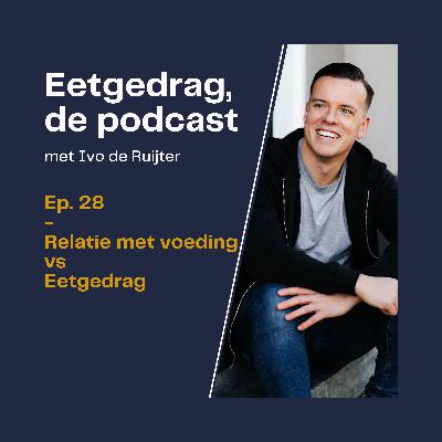 28. Relatie met voeding versus Eetgedrag