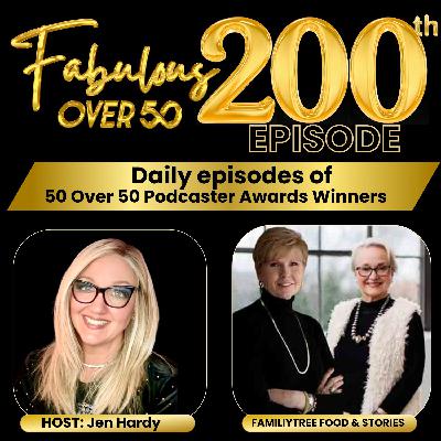 Family Tree Food and Stories: a dog, a razorblade, and a celebration (50 Over 50 Podcaster Awards Winners - 5)