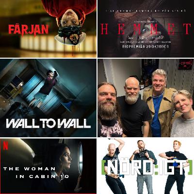 502. Den med Mats Strandberg, Hemmet, Färjan, Wall to Wall och The Woman in Cabin 10