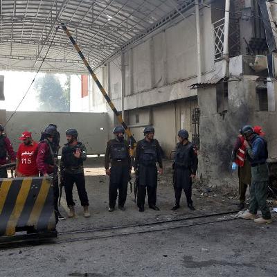 Six killed in suicide attack on security complex in Pakistan’s Peshawar