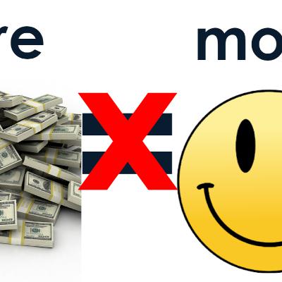 Money is a Vaccine Against Misery Not Happiness