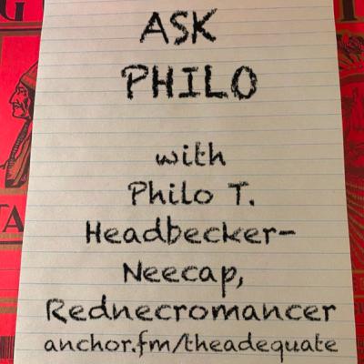 ASK PHILO S2 EP 7 - HURRY-CANES, ZOMBIES, GO-RILLAS AND LOGO ASK PHILO S2 EP 7 - HURRY-CANES, ZOMBIES, GO-RILLAS AND LOGO