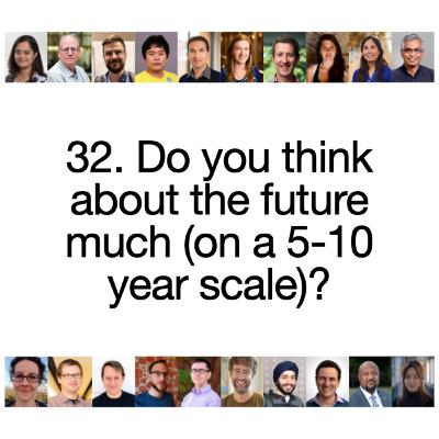 [S2 Re-sliced] 32. Do you think about the future much (on a 5-10 year scale)?