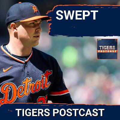 TIGERS POSTCAST: SWEPT! Detroit Tigers SHUTOUT By Arizona Diamondbacks, Losing Streak Continues