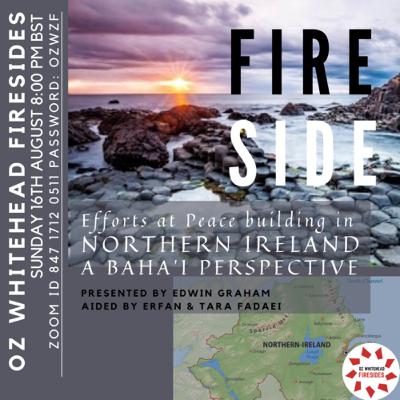 Efforts at peace building in Northern Ireland-a Baha'i perspective: Edwin Graham,Erfan & Tara Fadaei Efforts at peace building in Northern Ireland-a Baha'i perspective: Edwin Graham,Erfan & Tara Fadaei