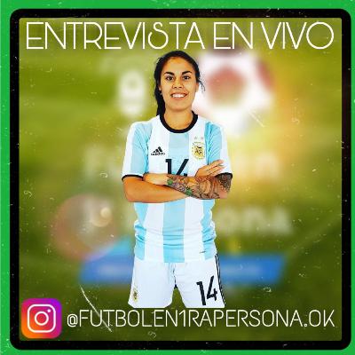 Sofía Florentín en "Fútbol en Primera Persona". Entrevista del 22/10/2020