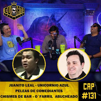CAP #131 - Juan Leal | Dueño de bar de Comedia - Lidiar con Comediantes - Anecdotas de Bar