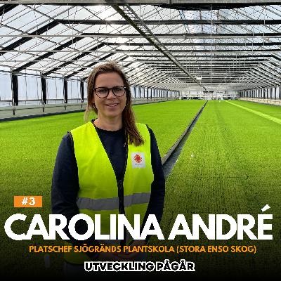#3 Carolina André: Från multisport till hållbart ledarskap, lagbyggande, mod och skogens viktiga framtid #3 Carolina André: Från multisport till hållbart ledarskap, lagbyggande, mod och skogens viktiga framtid