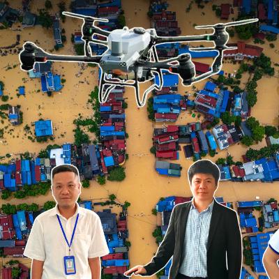 Thị thành ký: Phi công Drone đổ về miền Bắc trinh sát, thả hàng trăm tấn hàng cứu trợ, cứu sống người bị lật thuyền trong đêm