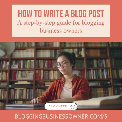 How to write a blog post