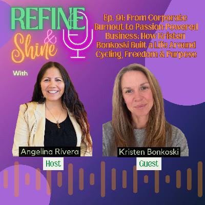 From Corporate Burnout to Passion-Powered Business: How Kristen Bonkoski Built a Life Around Cycling, Freedom & Purpose From Corporate Burnout to Passion-Powered Business: How Kristen Bonkoski Built a Life Around Cycling, Freedom & Purpose