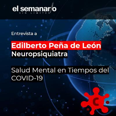 Salud Mental en tiempos del COVID-19 Salud Mental en tiempos del COVID-19