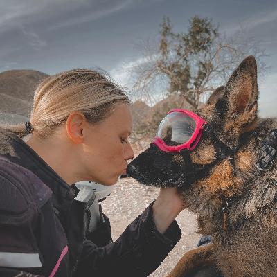 Jess Stone: a badass dog mom on an epic adventure (on her motorcycle) raising money for girls Jess Stone: a badass dog mom on an epic adventure (on her motorcycle) raising money for girls