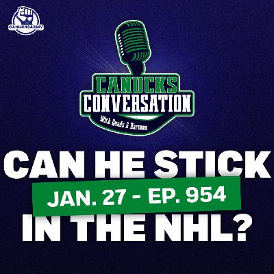 Jan. 27: Demko needs hip surgery + Jonathan Lekkerimäki's opportunity ft. Dave Hall (ep. 954)