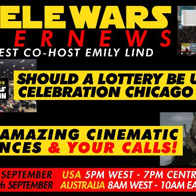 Hypernews Ep 006 - Lottery for big SWCC panels & Solo cinematic references