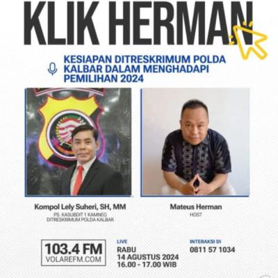 Volare Pagi 14 Agustus 2024 "KESIAPAN DITRESKRIMUM POLDA KALBAR DALAM MENGHADAPI PEMILIHAN 2024"