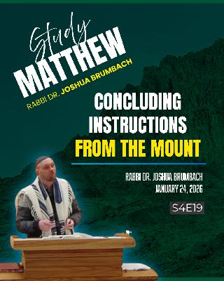 Concluding Instructions from the Mount