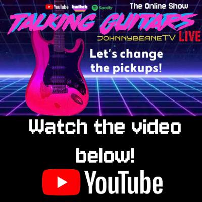 Talking Guitars: Holoflash Kramer Makeover & Vintage X2N Pickup Swap! #GuitarLiveStream 11/26/25