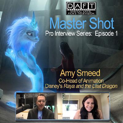 Master Shot Episode 1: Meet Royal Oak, Michigan native Amy Smeed, Co-Head of Animation for the Disney animated film Raya and the Last Dragon. Master Shot Episode 1: Meet Royal Oak, Michigan native Amy Smeed, Co-Head of Animation for the Disney animated film Raya and the Last Dragon.