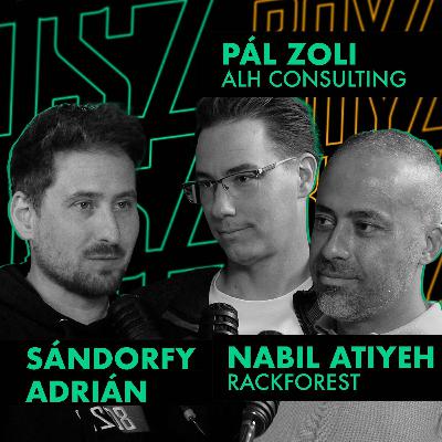 Atiyeh Nabil: Így épült fel a Rackforest - 13.000 ügyfél és a "fél internet" sorsa a kezükben