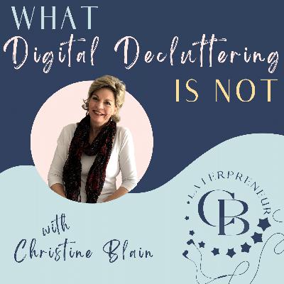 What Digital Decluttering is Not