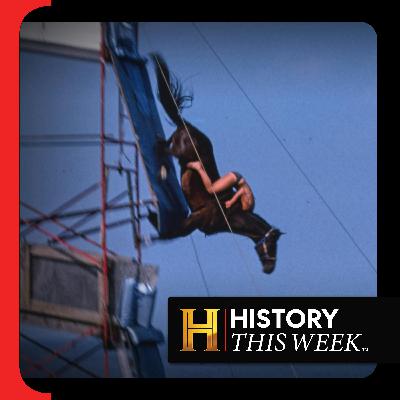 Jumping Off a High Dive on a Horse (While Blind)