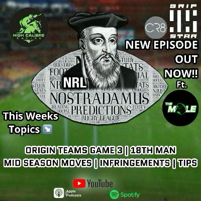 Weekly Podcast Episode ft. 'The Mole' : Round 18 Preview Weekly Podcast Episode ft. 'The Mole' : Round 18 Preview