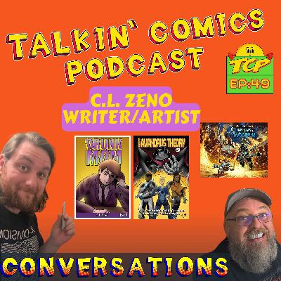 CL Zeno Talks Indie Comics, Creative Community & Mental Health in Comics! CL Zeno Talks Indie Comics, Creative Community & Mental Health in Comics!