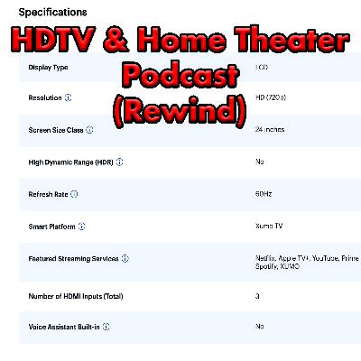HDTV Rewind Episode #7: TV Specifications