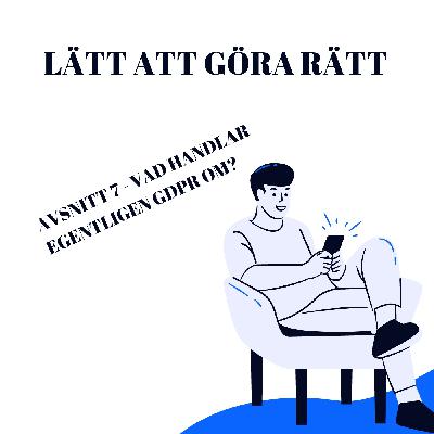 Vad handlar egentligen GDPR om?