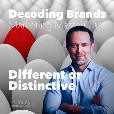28. Is it more important to be different or distinctive? 28. Is it more important to be different or distinctive?
