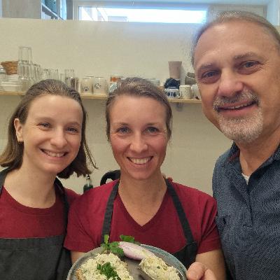 Suti kocht - Kräuter-Topfen-Aufstrich mit Leinöl