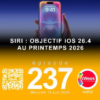 Nouveau Siri : Objectif iOS 26.4 au printemps 2026