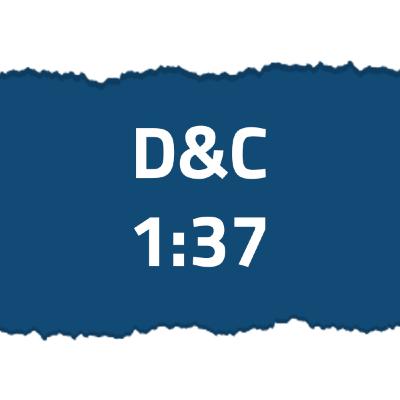 Doutrina e Convênios 1:37 | Procure doutrina e convênios