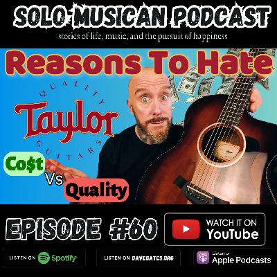 Episode #60 Why I HATE Taylor Guitars – $600 Martin vs. $2000 Taylor: Shocking Comparison!