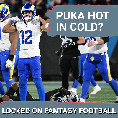 Matthew Stafford, Puka Nacua HOT in the cold? Drake Maye, too? NFL playoff PREDICTIONS for Rams-Bears, Patriots-Texans