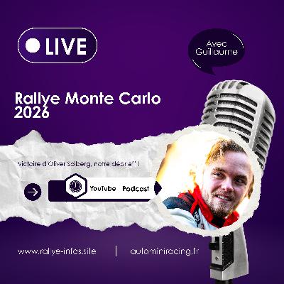 Rallye Monte Carlo 2026 : Oliver Solberg gagne un rallye fou ! Rallye Monte Carlo 2026 : Oliver Solberg gagne un rallye fou !