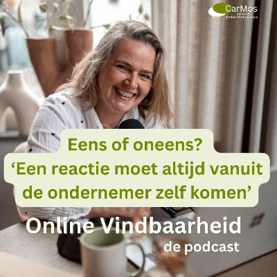 113 Eens of oneens 'Een reactie moet altijd vanuit de ondernemer zelf komen' 113 Eens of oneens 'Een reactie moet altijd vanuit de ondernemer zelf komen'