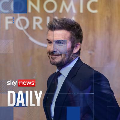 David Beckham, Donald Trump – what are they doing in Davos?
