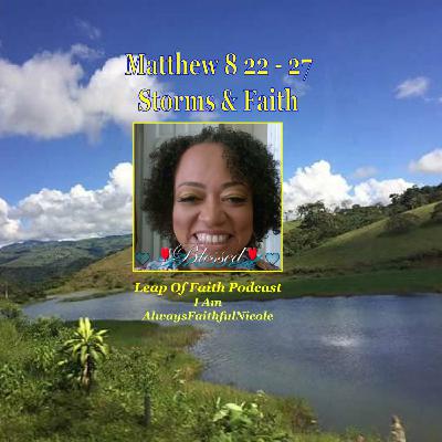 Episode 64: Matthew 8 22 - 27 Storms and Faith