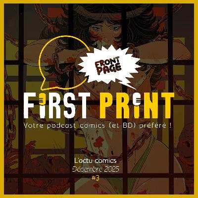 Front Page : l'actualité comics de décembre 2025 #3 (sur 3) !