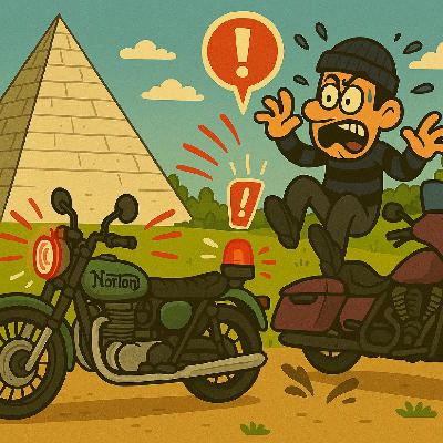 Episodio 52 Valvula de Escape. Donde estará mi moto, una Atlas, Baggers y Piramide de Italianos