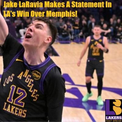 Lakers-Grizzlies Postgame! The L's Have It As Luka, LeBron, And LaRavia Set A Trap Late On Memphis!