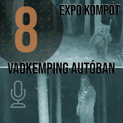Vadkemping autóban