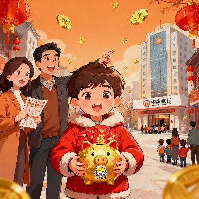 压岁钱成香饽饽，银行扎堆上线儿童金融产品，利率更高？
